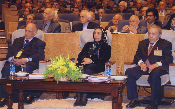 مراسم تجلیل از دکتر محمود متین، خانم دکتر مریم پوررضا و دکتر غفورزاده